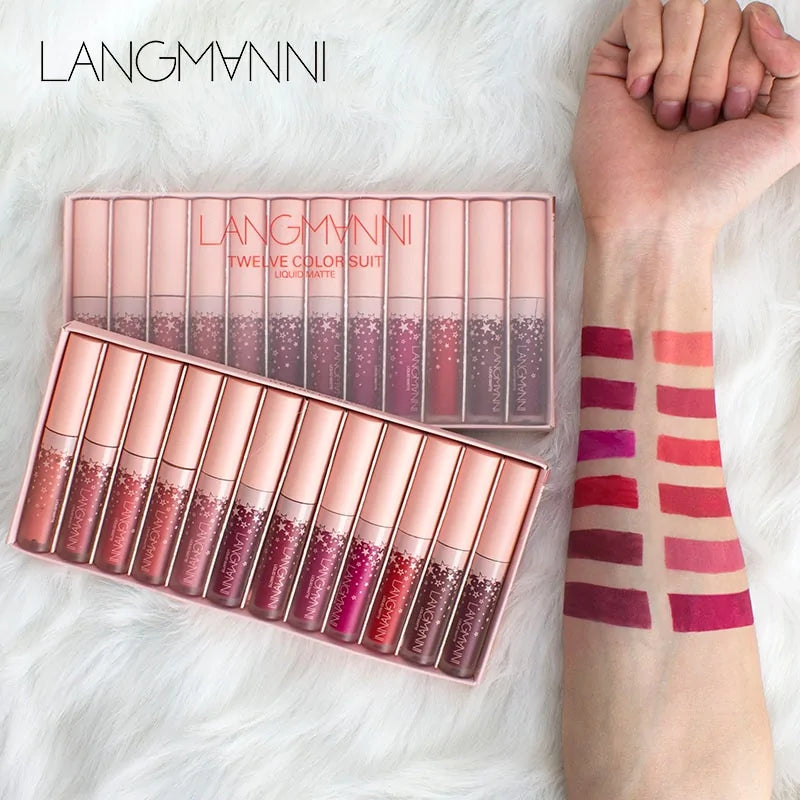 12 Piece Lipstick Set