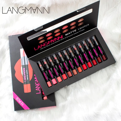 12 Piece Lipstick Set