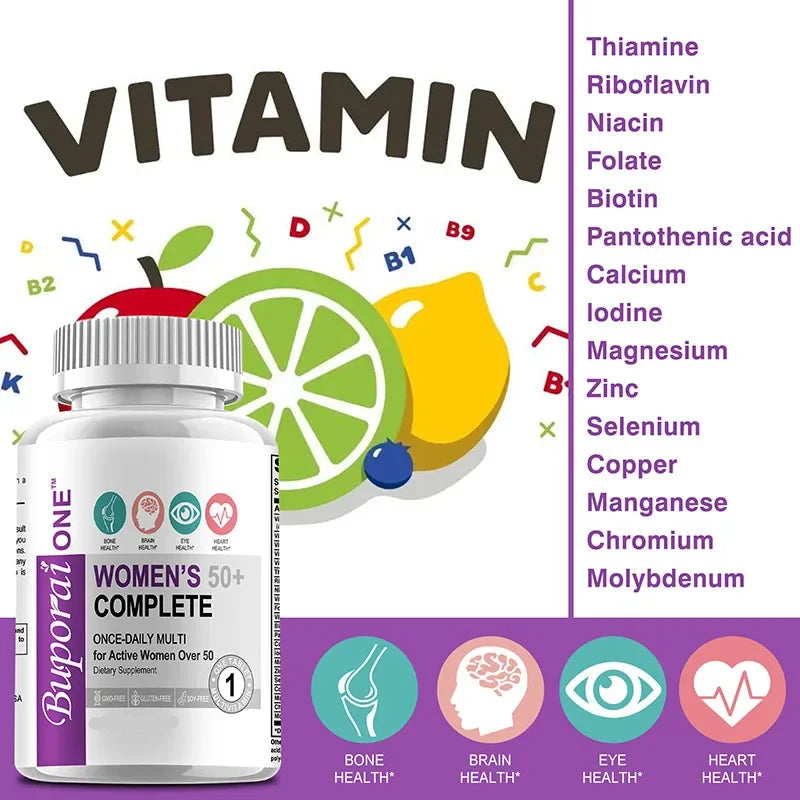 Ila Lunyza Vitality: Women’s 50+ Complete Multivitamin